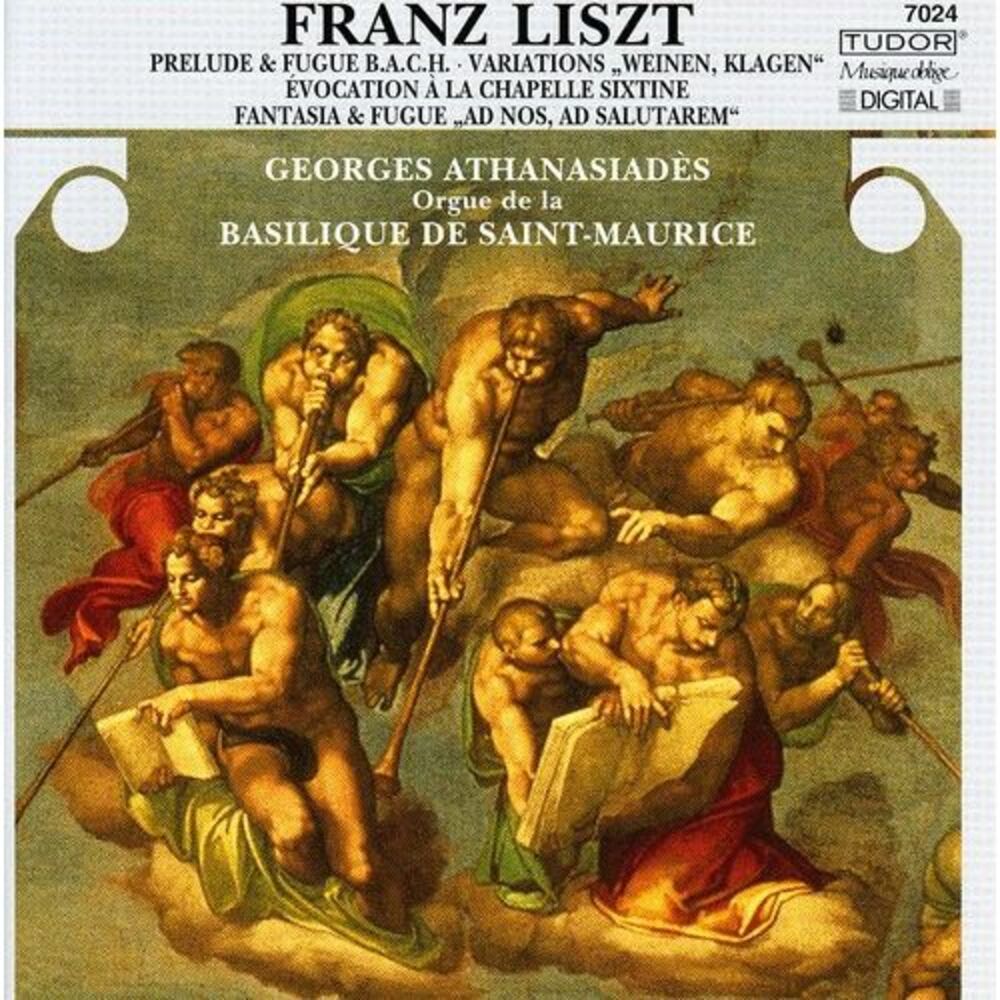 F. Liszt - Organ Works / Basilika Saint-Maurice  CD